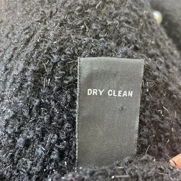 VINTAGE INC INTERNATIONAL CONCEPTS WOMEN BLACK AND SILVER DRESS SIZE 12 - Picture 13 of 16